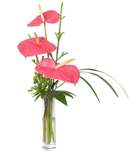 BEYOND A BUD VASE ARRANGEMENT