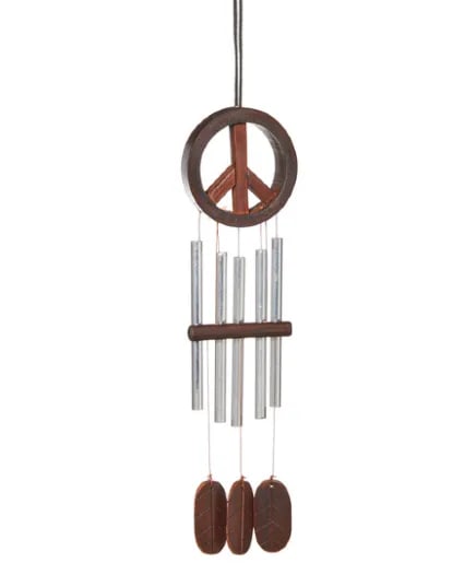 PEACE BAMBOO WIND CHIME WIND CHIMES