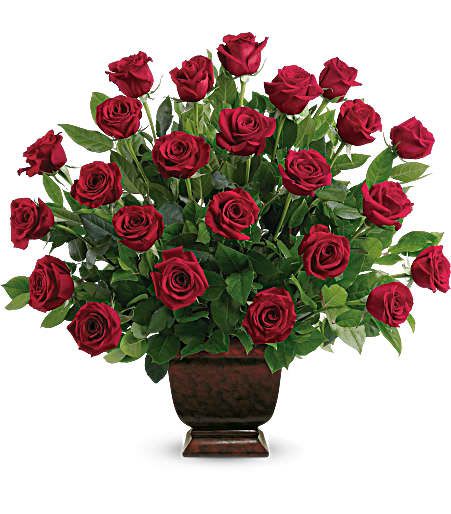 Rose Tribute Flower Arrangement