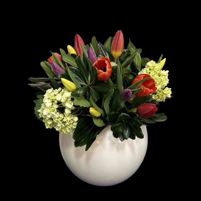 Winter Tulip Bowl