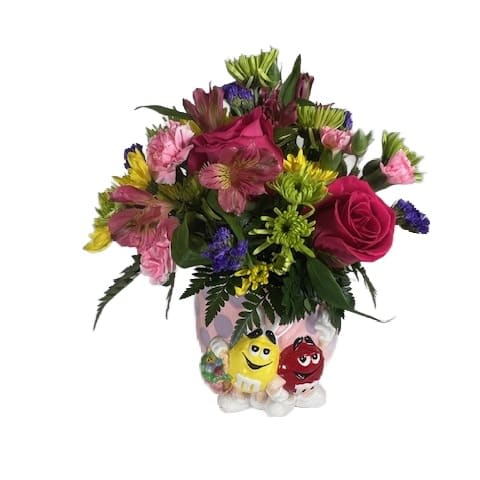 M & M Easter Egg Bouquet