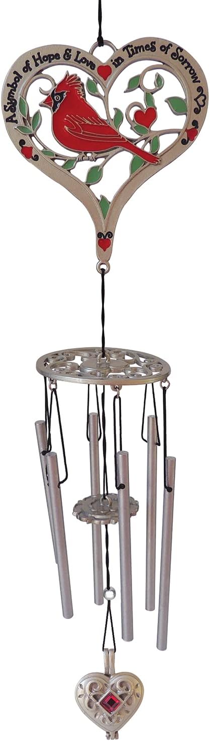CARDINAL MEMORIAL WIND CHIME