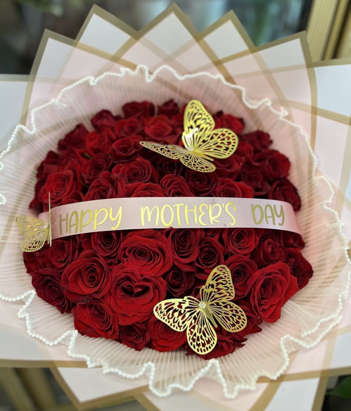Mother's Day 50 Red Roses