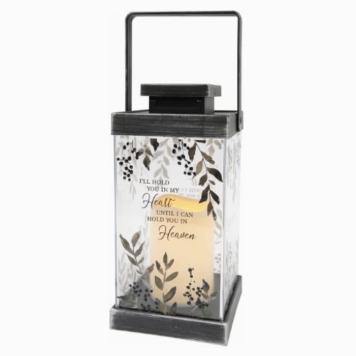 Hold You 13" Antique Black Lantern