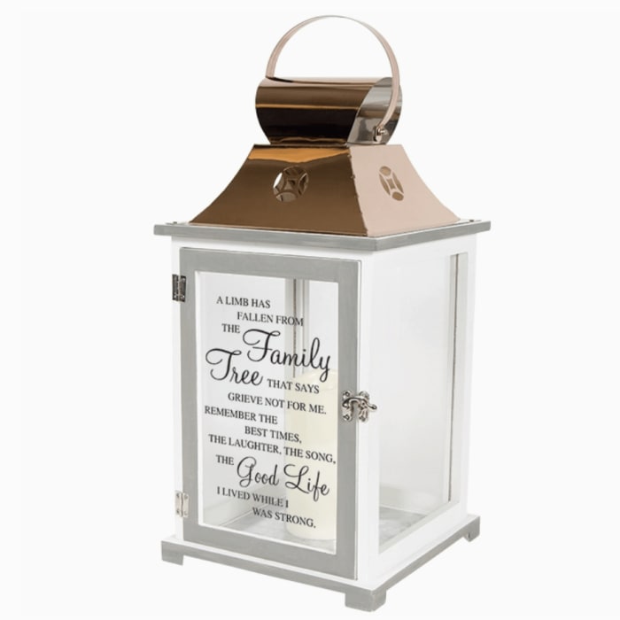 "Family Tree" Memorial Lantern