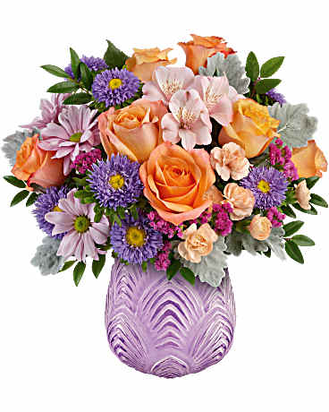 Teleflora Brilliant Purple Bouquet