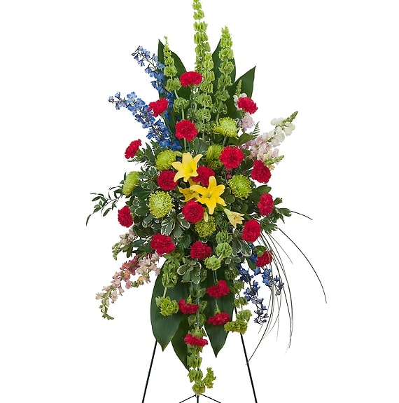 Treasured Celebration Standing Spray