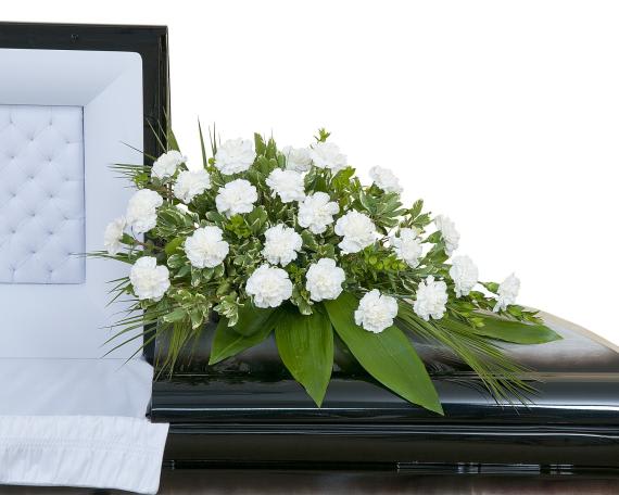 Simple Love Half Casket Spray