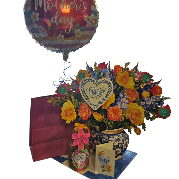 Grande Sorbet Rose Card Combo