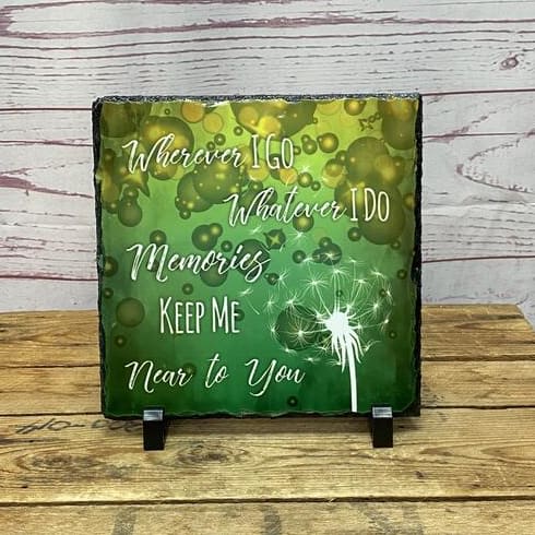 Memories Memorial Slate