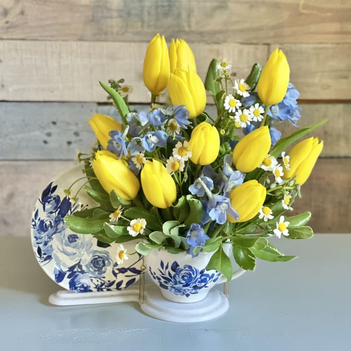 Something Blue by Fanny's Flowers