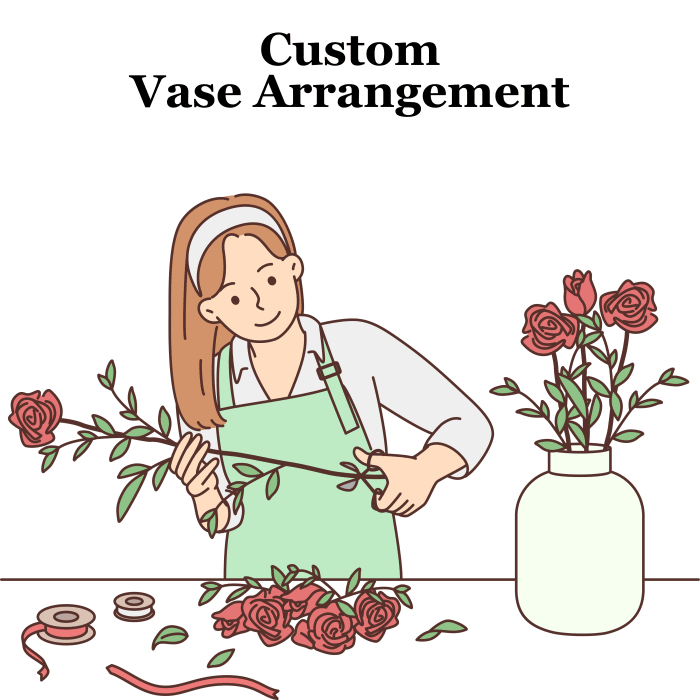 Custom Vase Arrangement