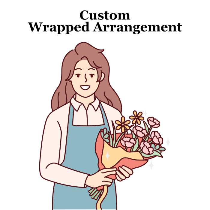 Custom Wrapped Arrangement