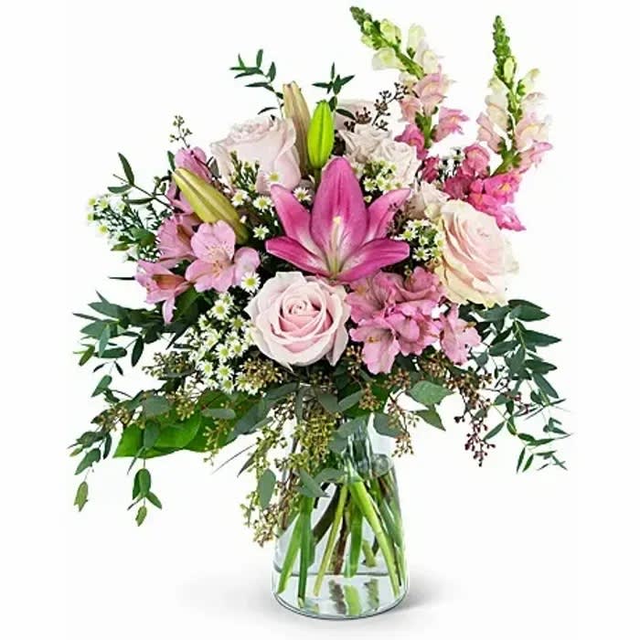 Joyful Pink Meadow bouquet