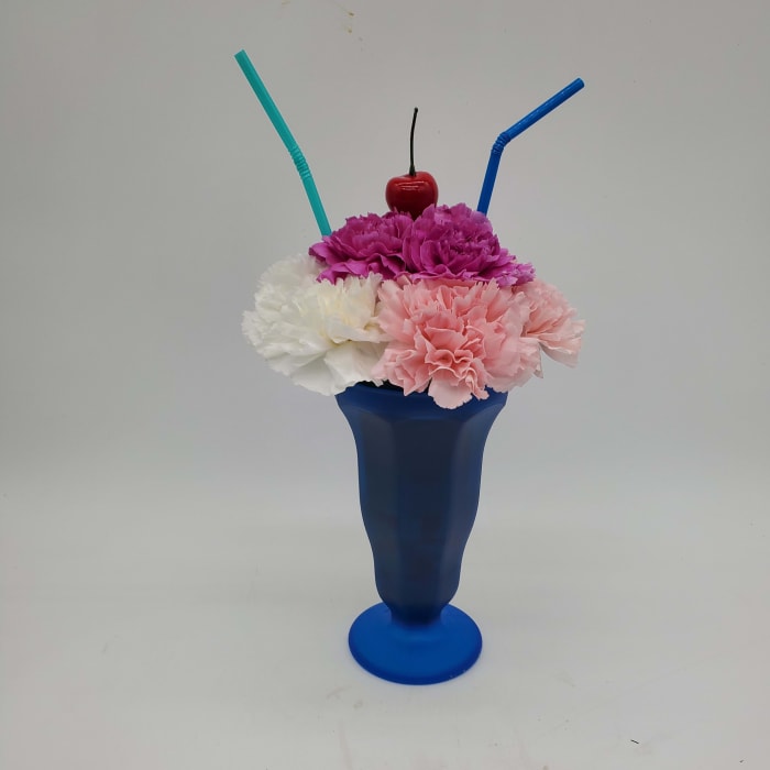 Ice Cream Sundae Flowers