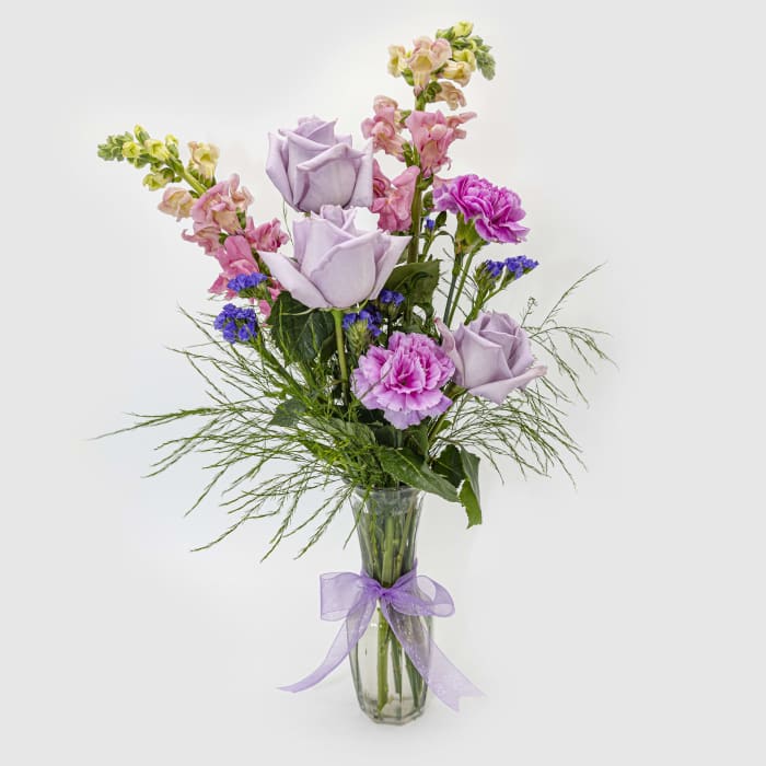 Lavender Bud Vase