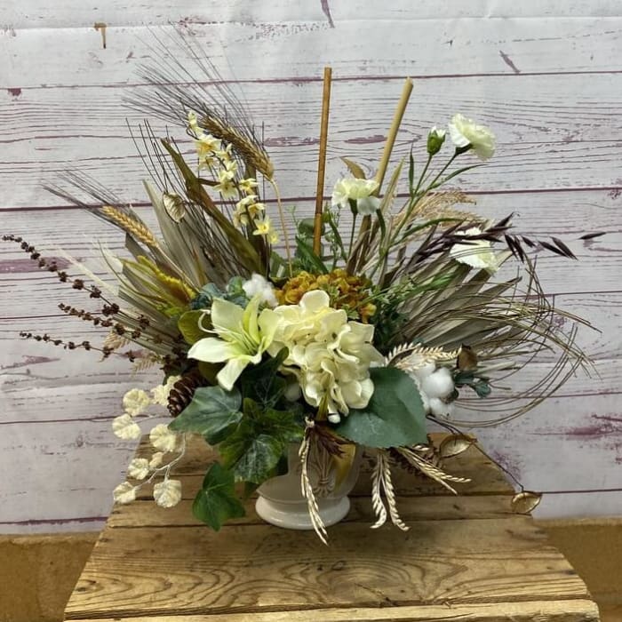 Earthy Elegance Silk (Artificial) Floral Arrangement