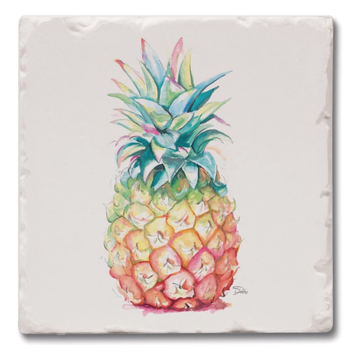 Tile Coaster - Hawaiian Pineapple