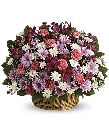 RAINBOW REFLECTIONS BASKET