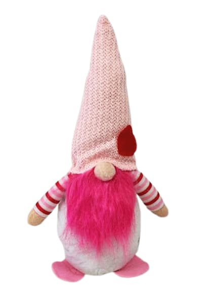 13" Pink Bearded Gnome GF-914