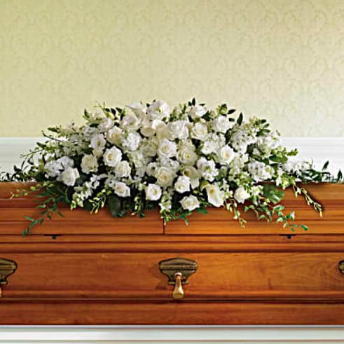 Peaceful Departure Casket Spray