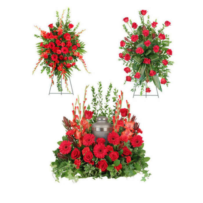 Scarlet Sentiments Sympathy Collection