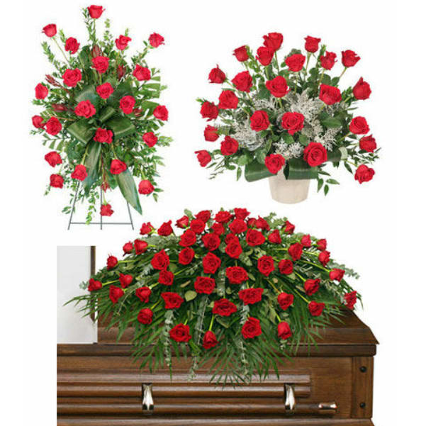 Reminiscing Roses Sympathy Collection