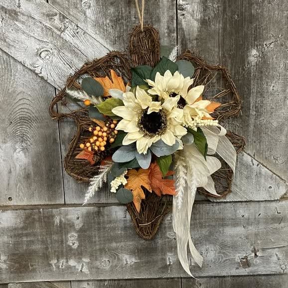 Falling Leaves Silk (Artificial) Wreaths