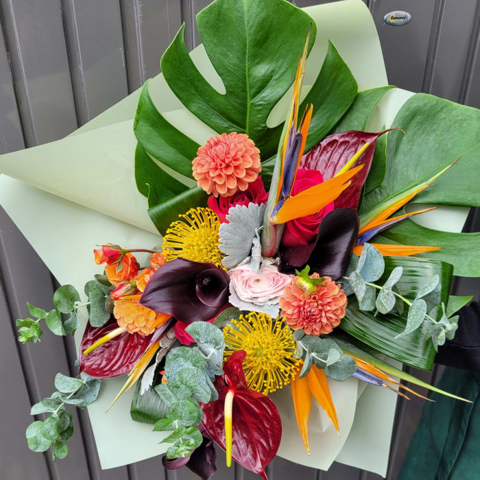 Tropical Flame Bouquet