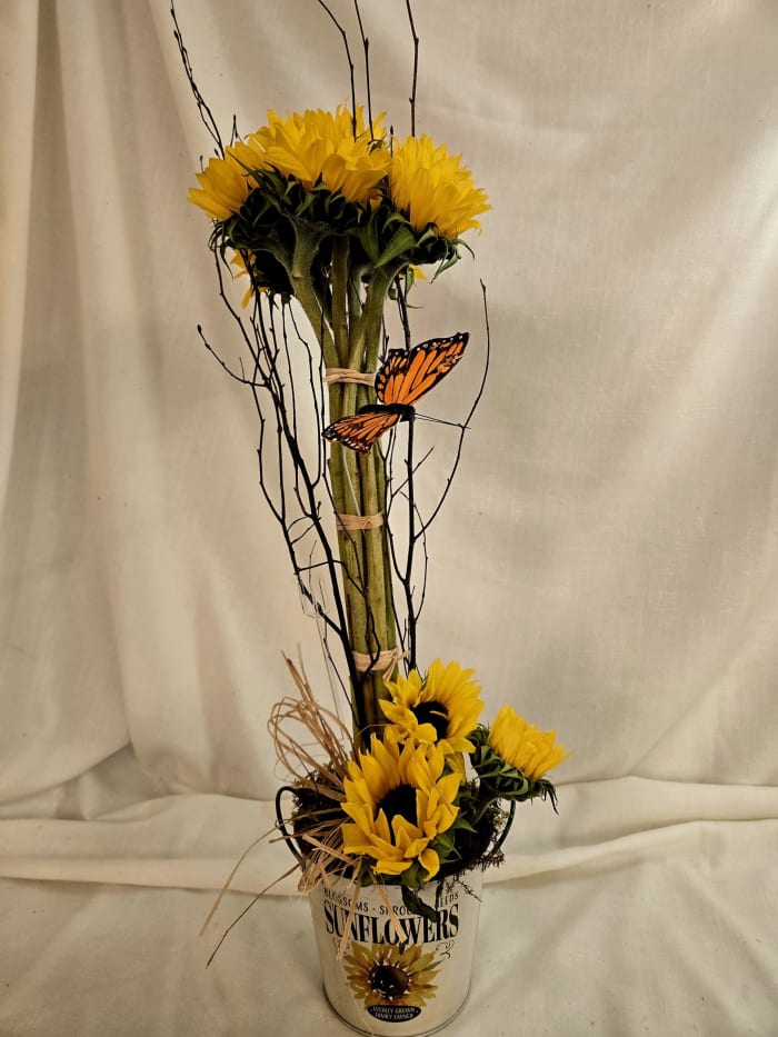 Sunflower Topiary