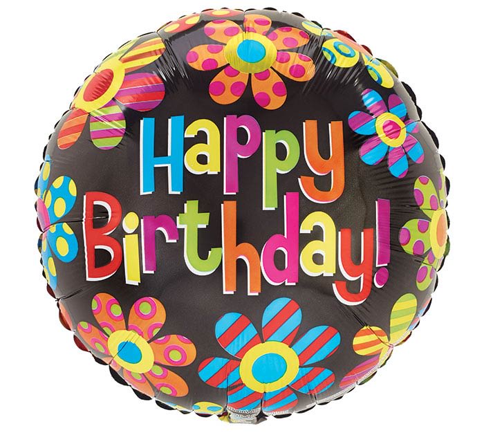 Birthday Daisies Balloon