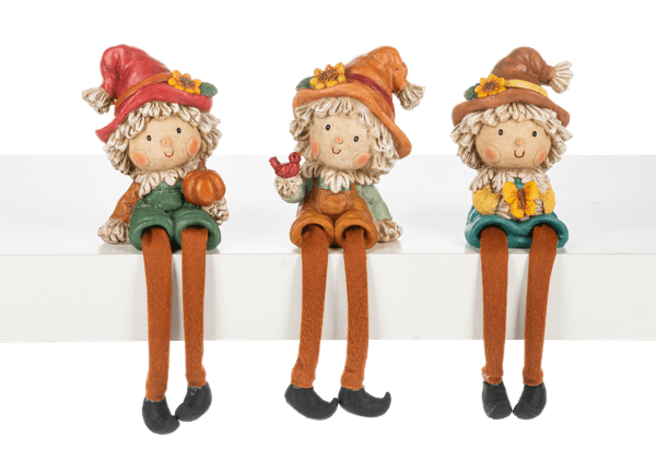 Scarecrow Shelf Sitters