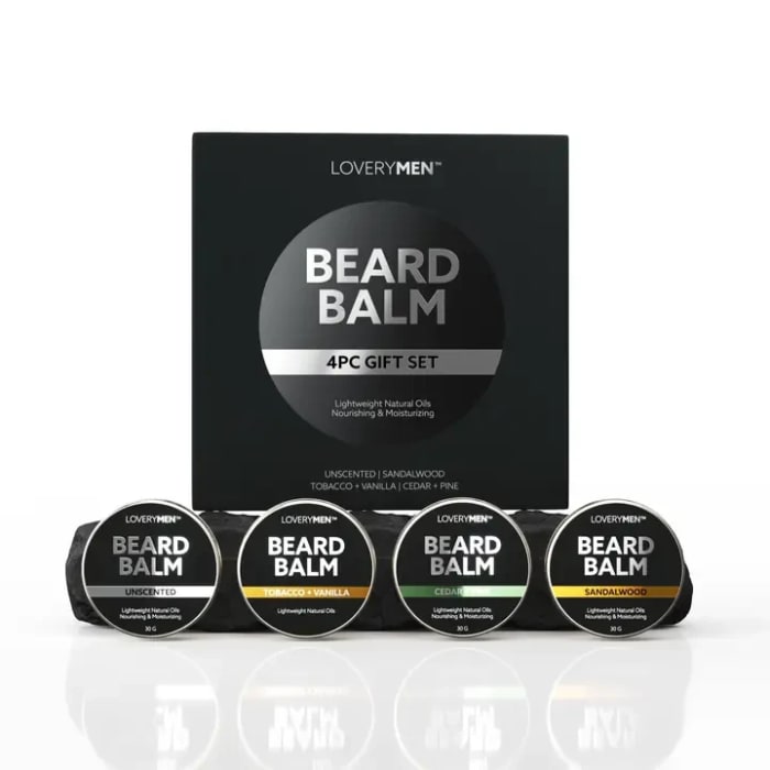 Loverymen 4 Pack Beard Balm
