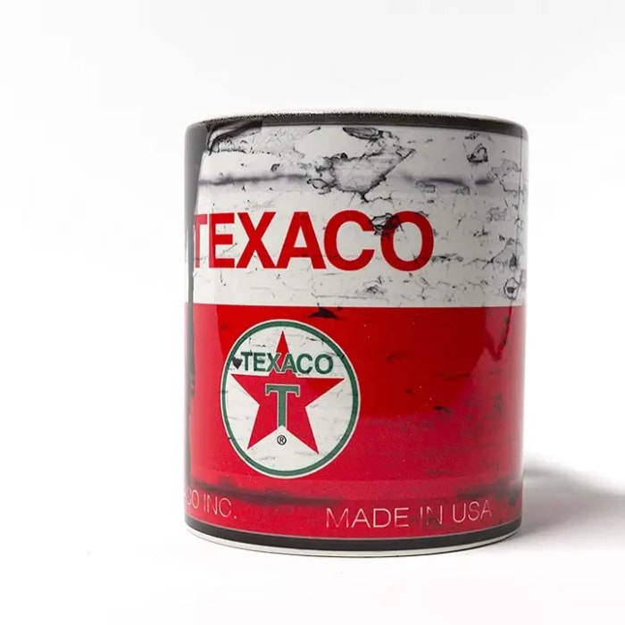 Texaco Motor Oil Can Mug