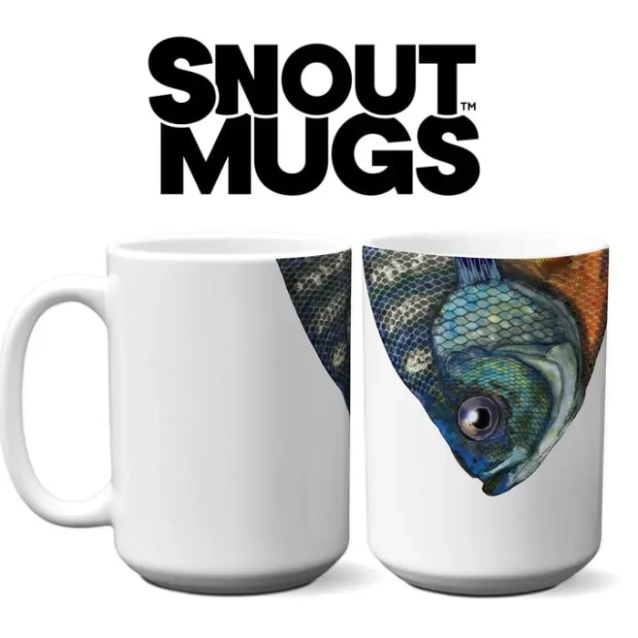 Bluegill Snout Mug