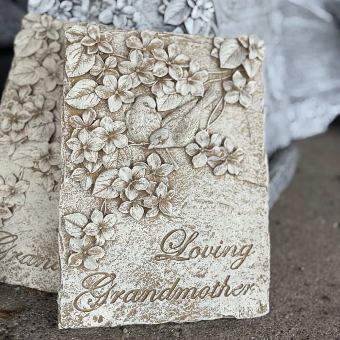 Loving Grandmother Concrete Stone