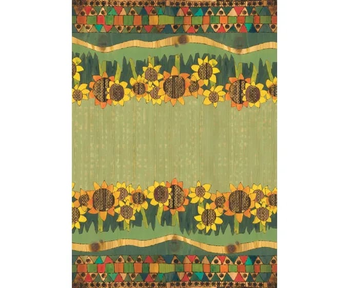 Sunshine Flowers Floor Flair (5x7)