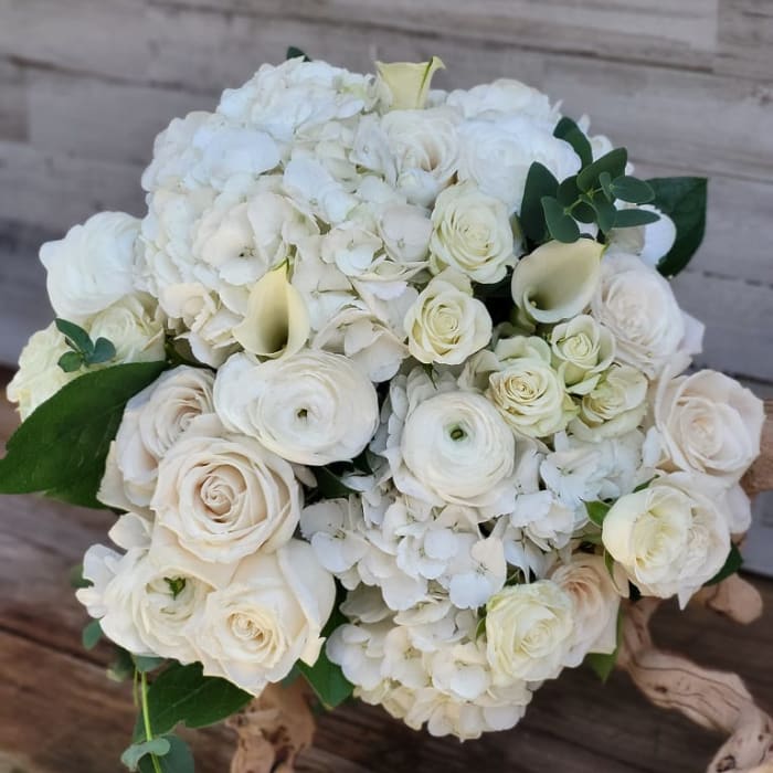 White Medley Bouquet
