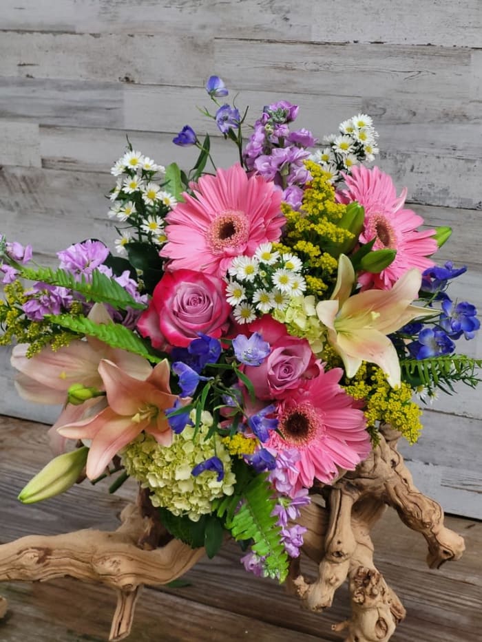 Spring Garden Bridal Bouquet