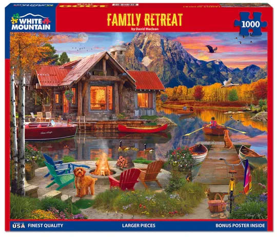 Family Retreat 1000 Puzzle
