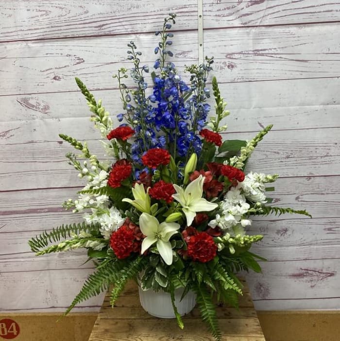 Patriotic Memorial Arrangement