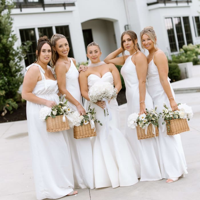 The Blooming Bridesmaids Baskets