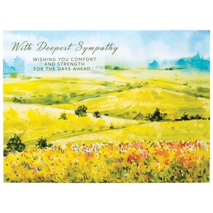With Deepest Sympathy Card
