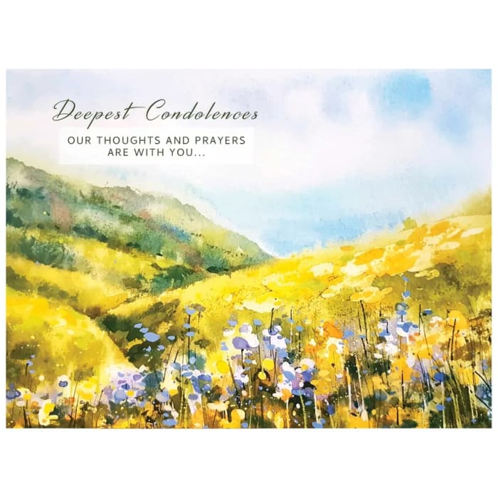Deepest Condolences Card