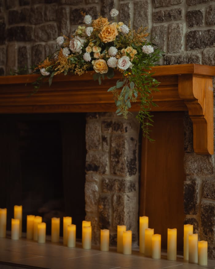 The Luxe Mantel Florals
