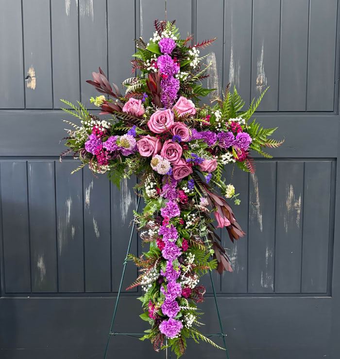 Precious Amethyst Cross