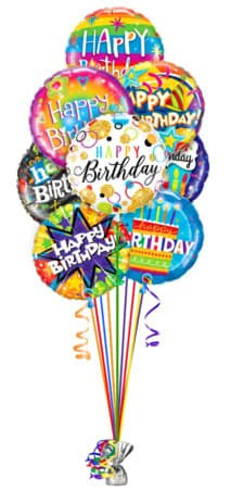 Happy Birthday Balloon Bouquet