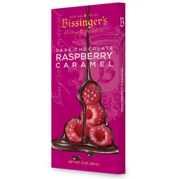 Dark Chocolate Raspberry Caramel Bar