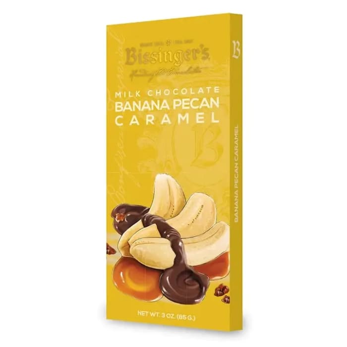 Milk Chocolate Banana Pecan Caramel Bar