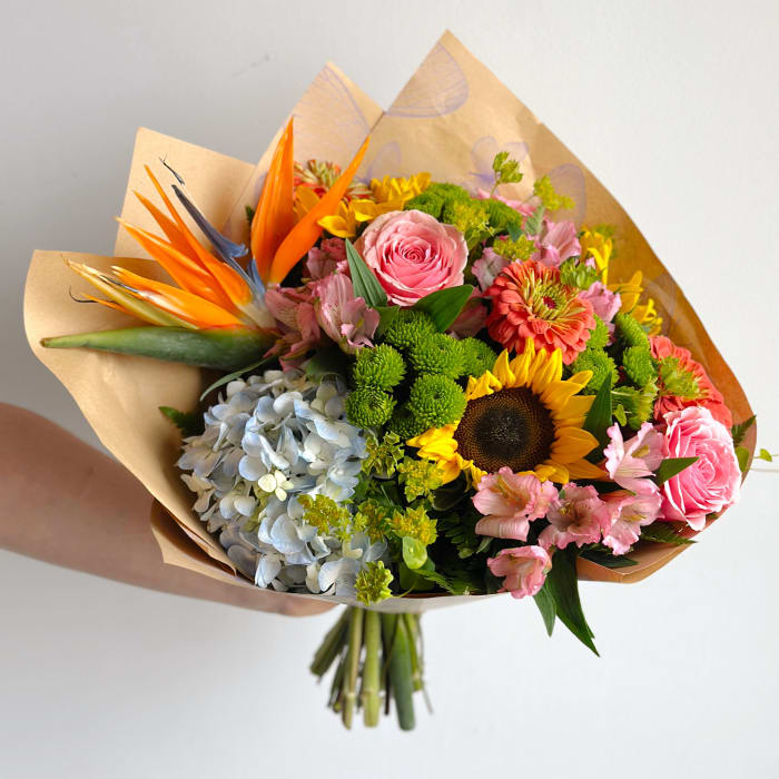 Summer Designer's Choice Wrapped Bouquet